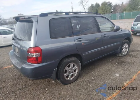2006 Toyota Highlander V6 from USA, damaged, VIN JTEDP21A160123553
